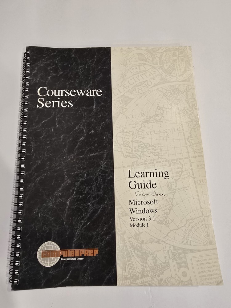 ComputerPREP Courseware Series User Manual Microsoft Windows 3.1 Module I