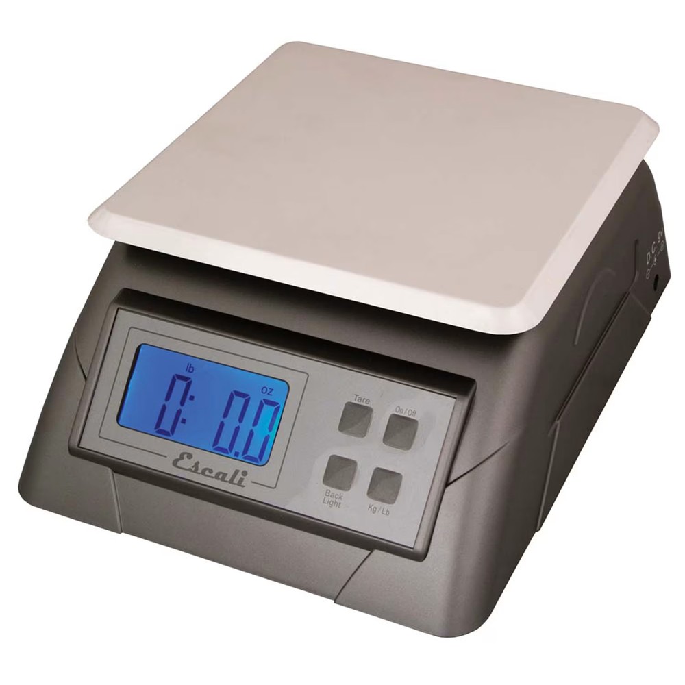 Escali SCDG13 Large Square 13 lb. Digital Kitchen Scale