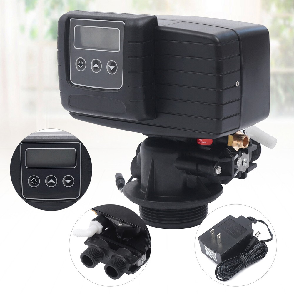 Digital Control Valve for Water Filter Softener Resin Tank Backwash Head NEW