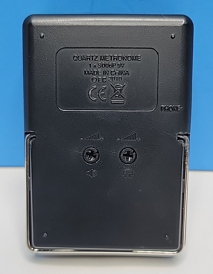 Qwik Time Quartz Digital Pocket Metronome.