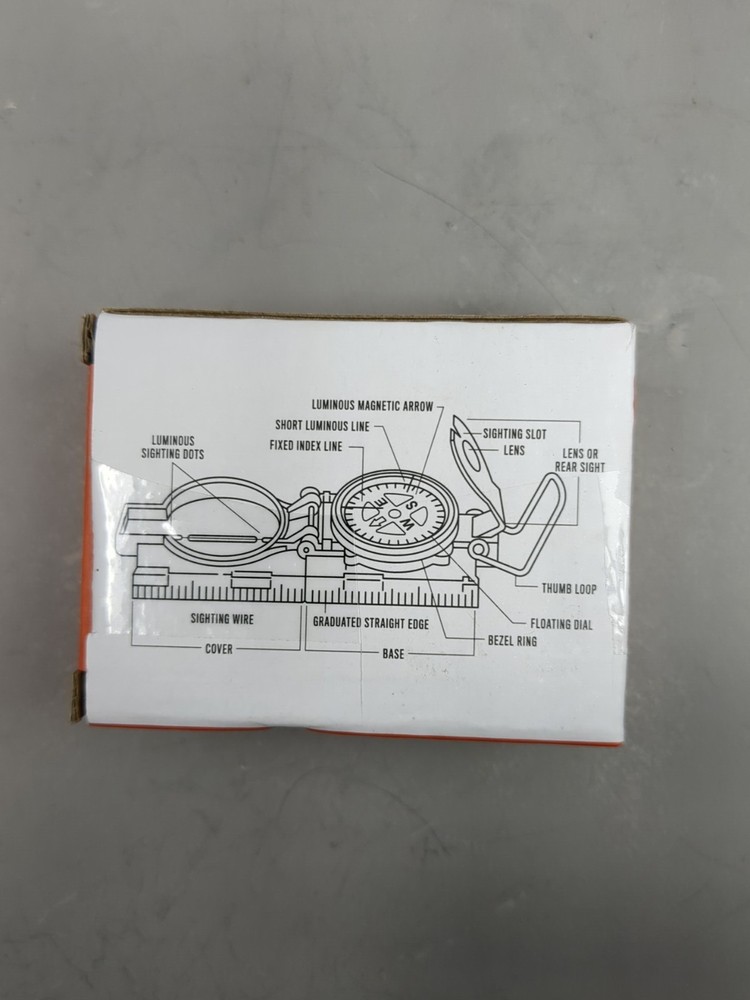 Wren Compass Green Military Style Survival Multi Function EDC