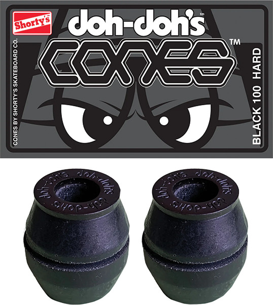SHORTYS SINGLE SET(2pr)CONES - 100a BLACK