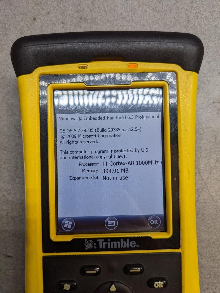 TRIMBLE NOMAD HANDHELD GPS DATA COLLECTOR