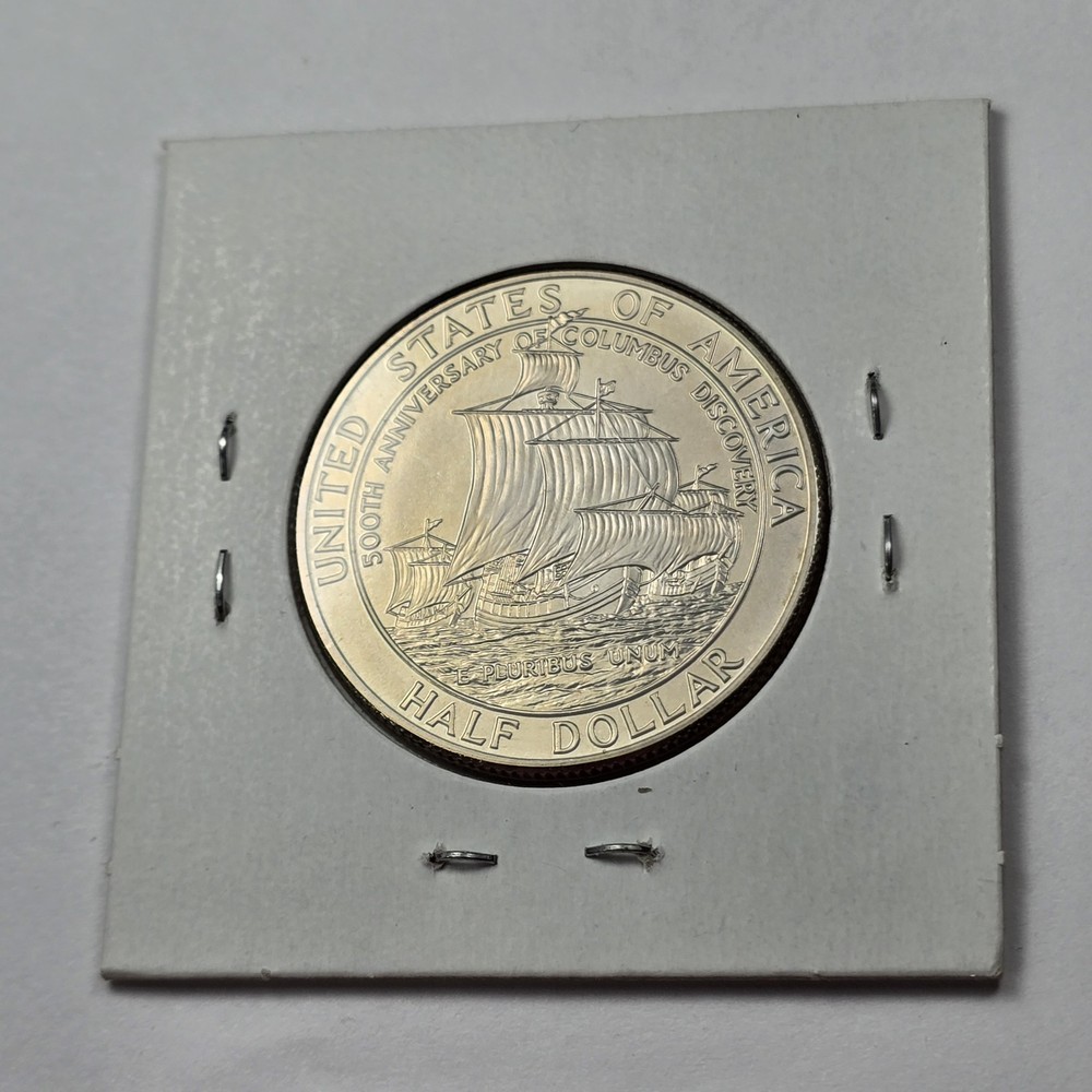 1992-D Columbus UNC Clad Commemorative Half Dollar #2