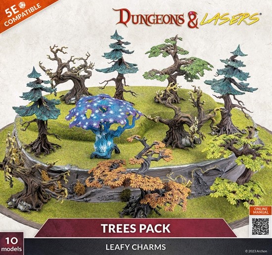 Dungeons & Lasers: Expansion Set - Trees Pack