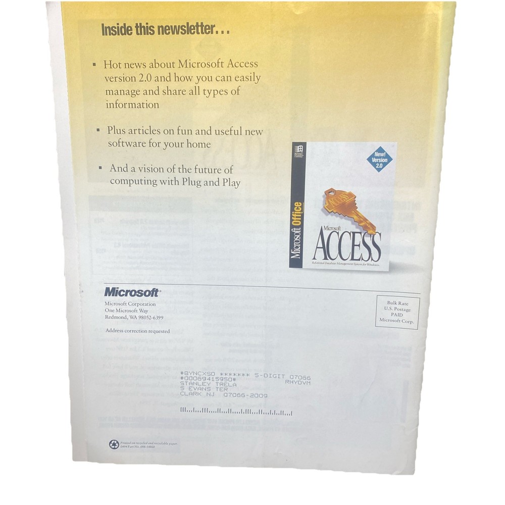 Spring 1994 Magazine Focus on Microsoft Windows Programs Operating Systems