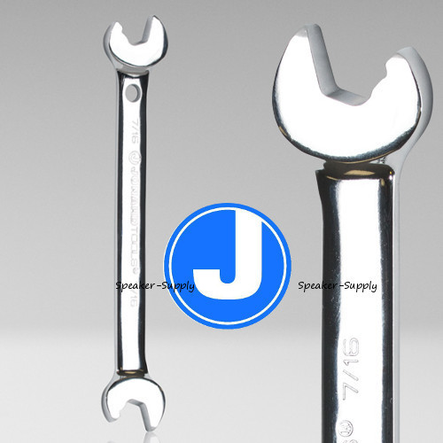 Jonard Angled Head Speed Wrench 7/16" 6 1/2" Double Ended Installer Tech JON0716