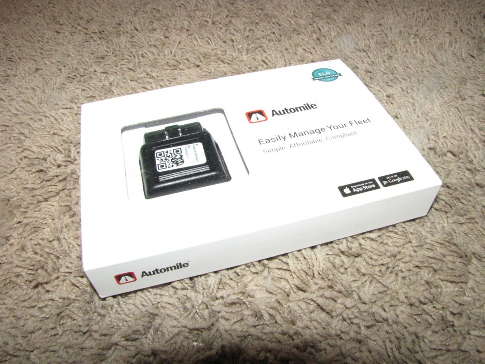 Automile Fleet GPS Tracker NEW, OPEN BOX