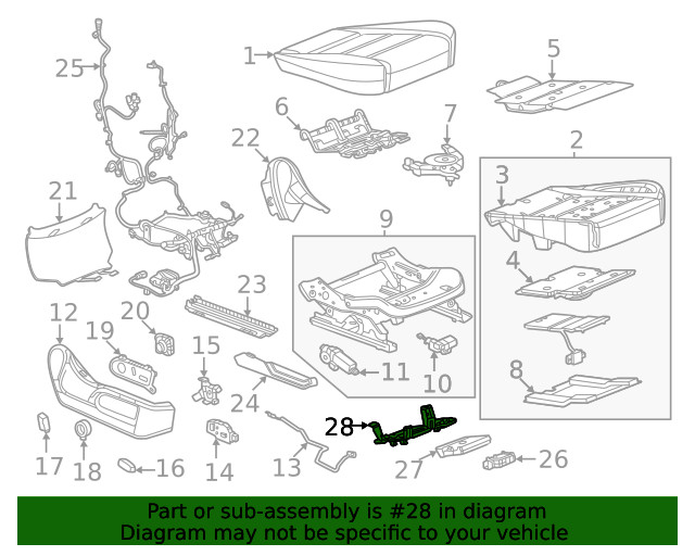 Genuine GM Module Bracket 84693703