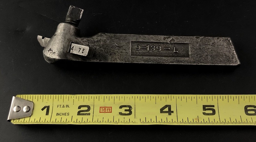 TOOL HOLDER 9-139-L With Tool Included As Is E3.4
