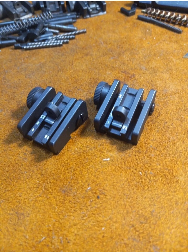 M1 Carbine Rear Sight Adjustable Milled