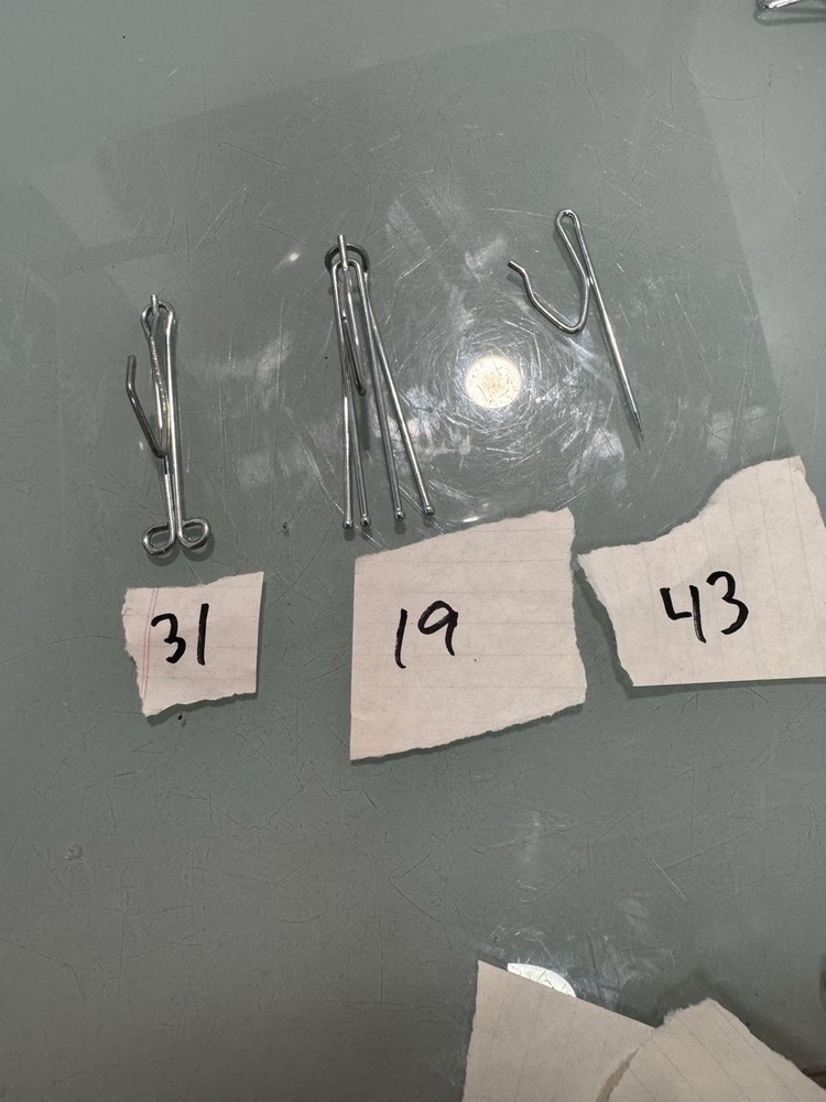 Drapery hook lot