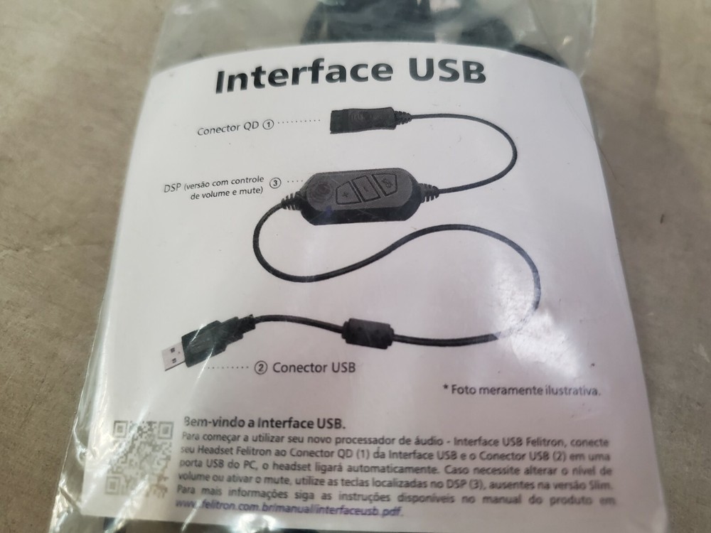 Interface USB Cable 01130-1 For headset