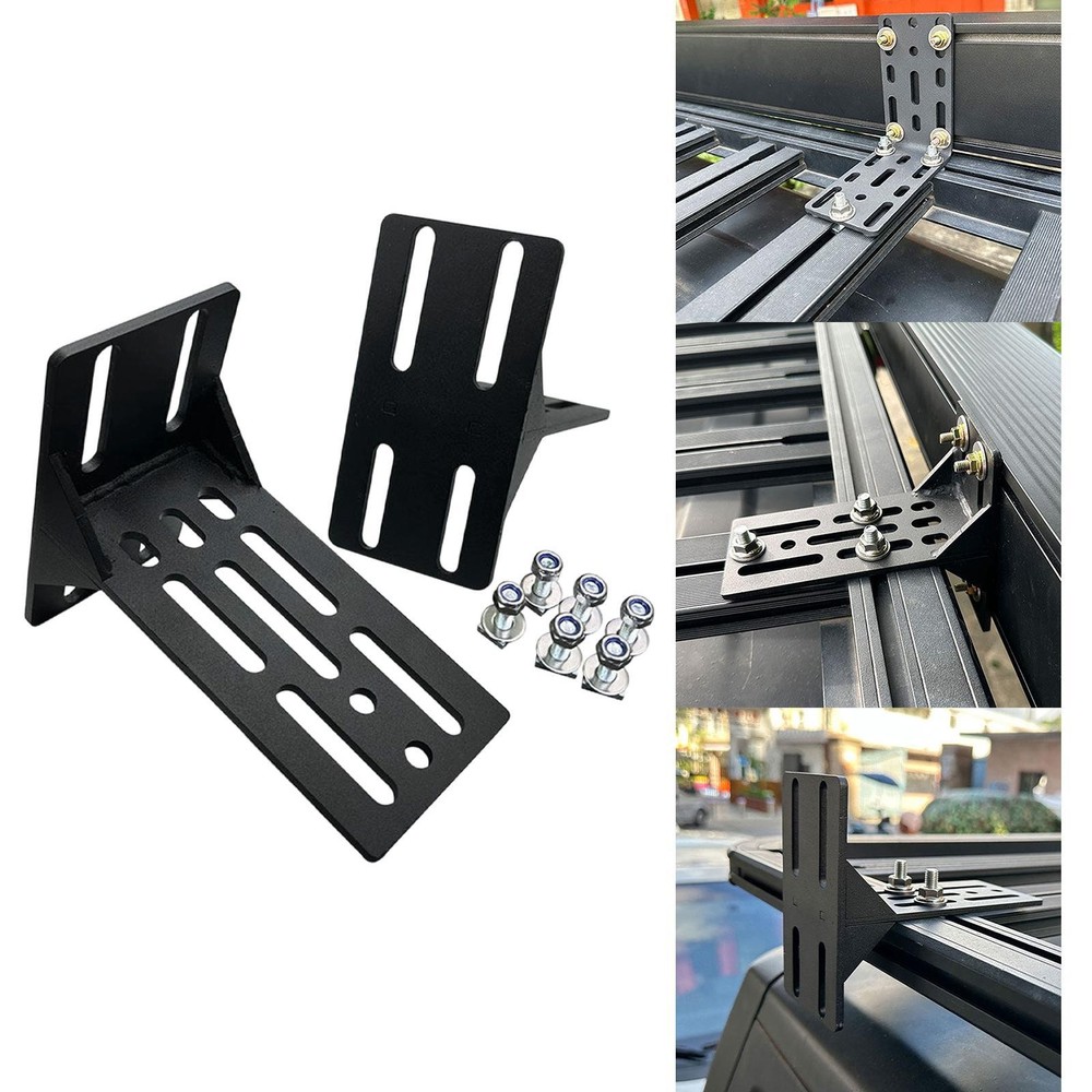 2 Pieces Awning Bracket L Shape Bracket Installation Kit Replacement Accessory
