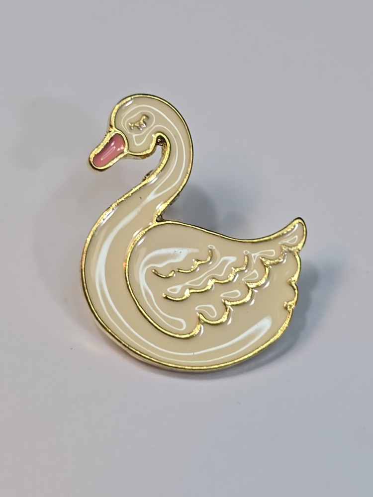 Swan Bird Lapel Pin