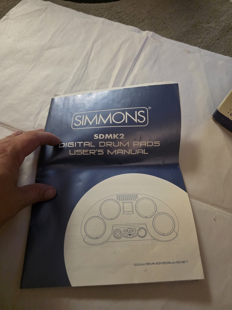 Digital Drum Simmons SDMK2 In Box Tested Working