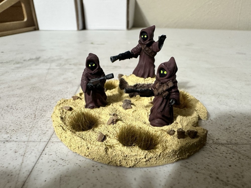 Star Wars Legion Jawa Terrain Customized Painted Magnetized