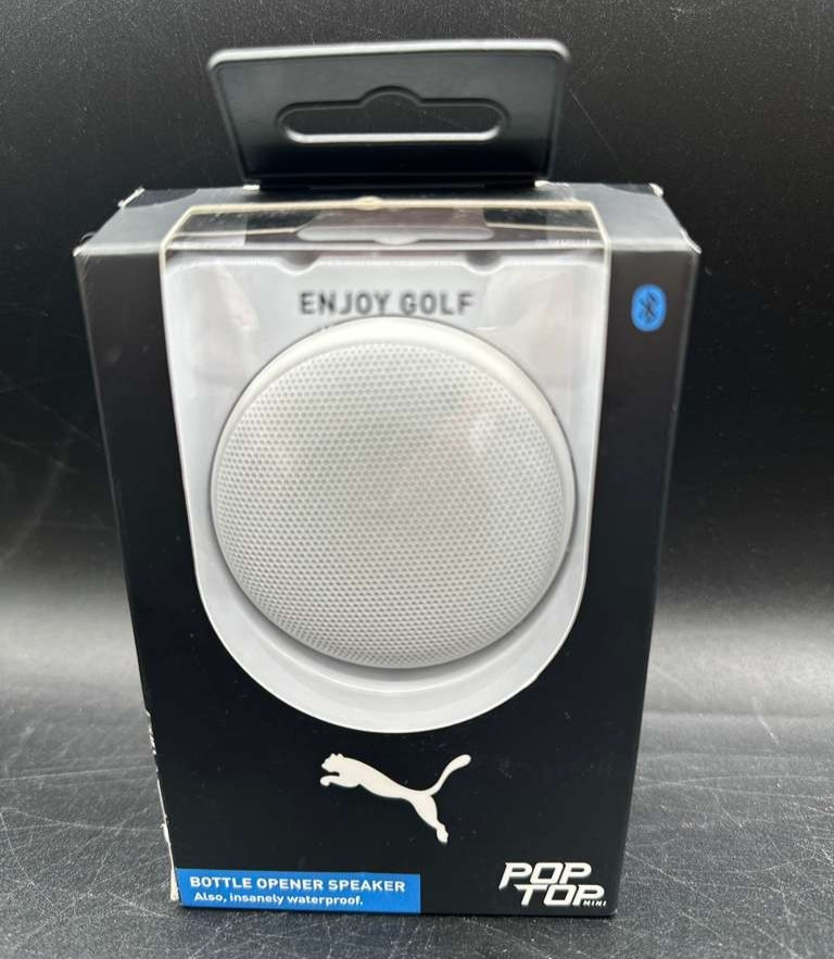 BLUETOOTH SPEAKER - POPTOP MINI - BRIGHT WHITE - PUMA