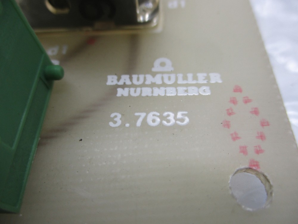 BAUMULLER 3.7635 CIRCUIT BOARD UNMP