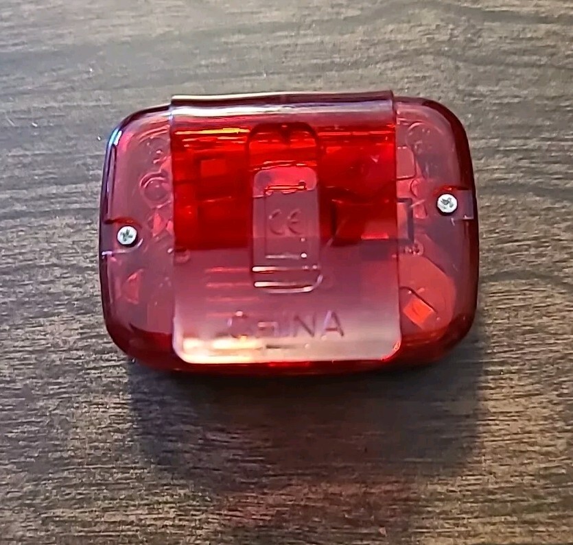 2 Pc LCD Basic Digital Step Pedometer Clip On And Go Red And Green New