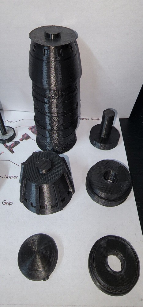 Rey Skywalker lightsaber 3D printed replica