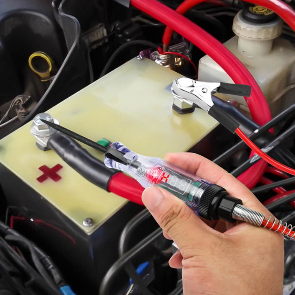 Car Auto 6-24V Power Probe Circuit Digital Electrical Tester Test Device System