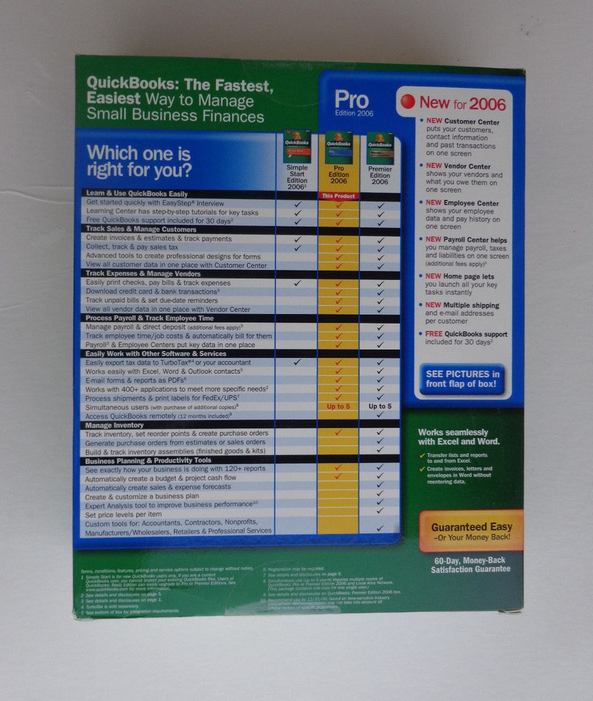 Intuit QuickBooks® Pro 2006