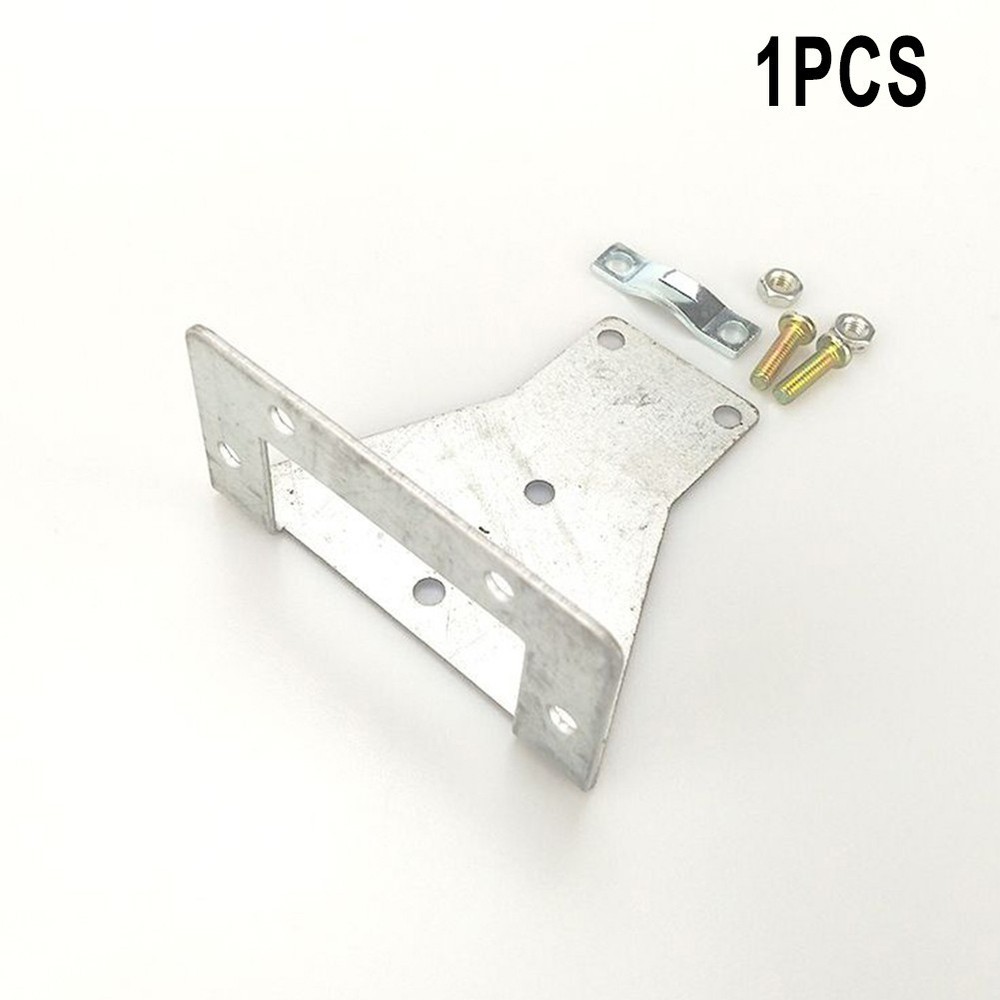 Mounting Bracket Holder Recessed Panel Replace Silver With Screws 1pcs 50A