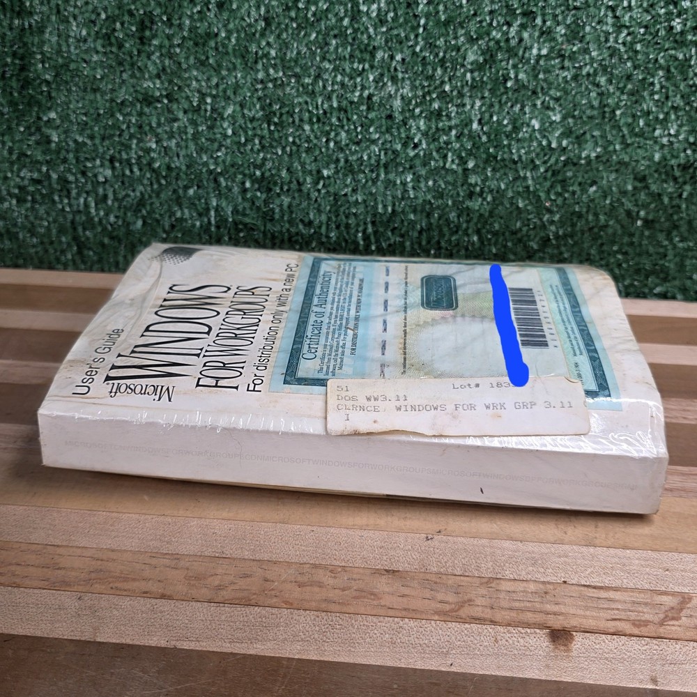 Microsoft MS-DOS 6.22 and Windows for Workgroups (V.3.11) Full Version