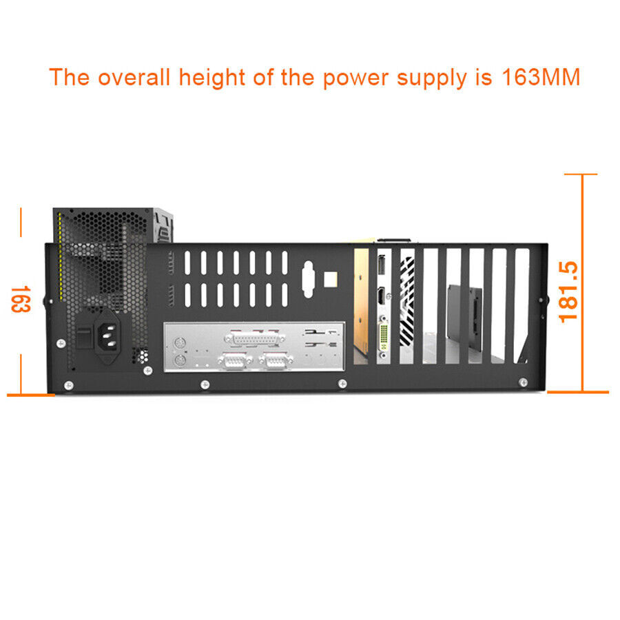 For EATX Computer Case Motherboard Bracket Miner Mining Rig Holder Open Frame US