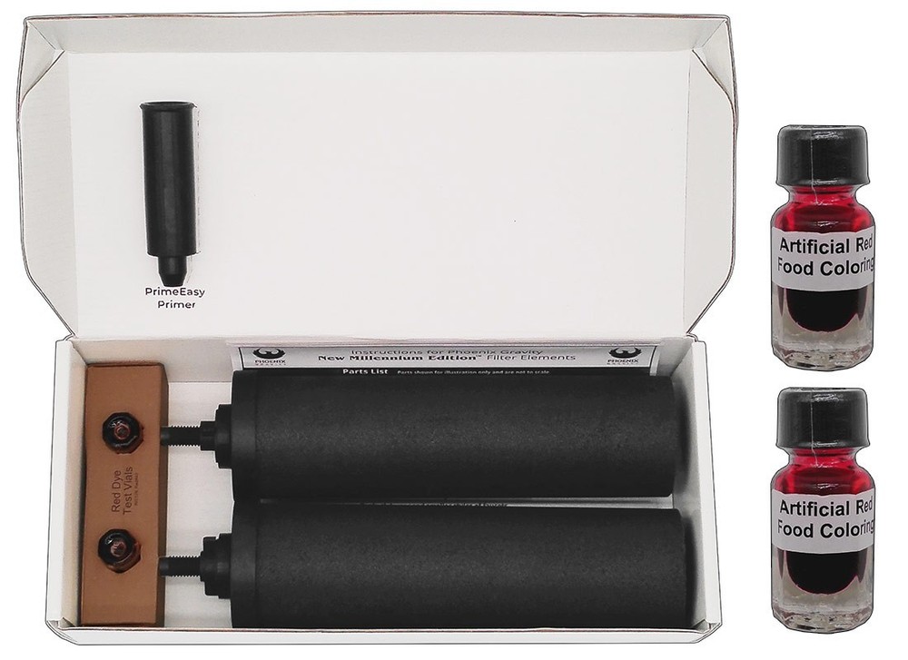 Berkey Phoenix Gravity NSF Certified Water Filter Authorized Dealer 2-Pack