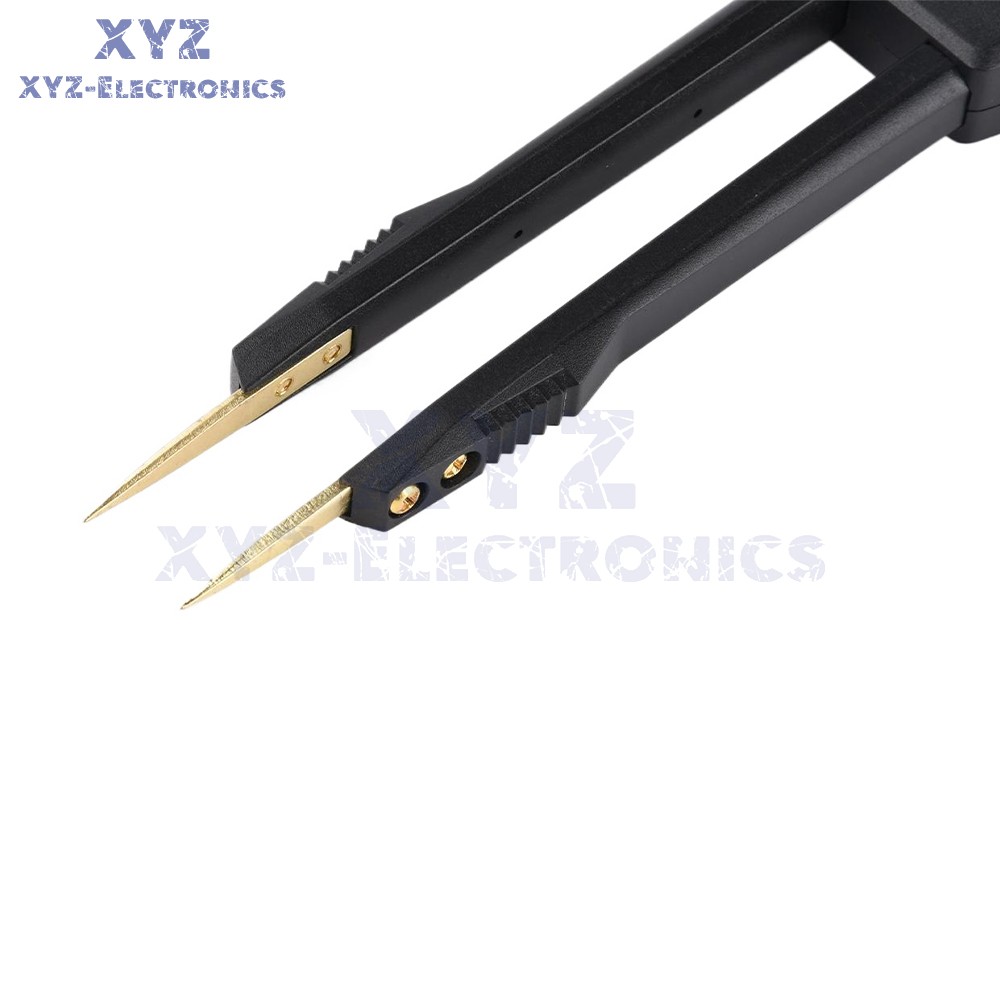 Mini Smart Tweezer LCR Meter SMD ESR Ohm Capacitance Inductance Diode Test TypeC
