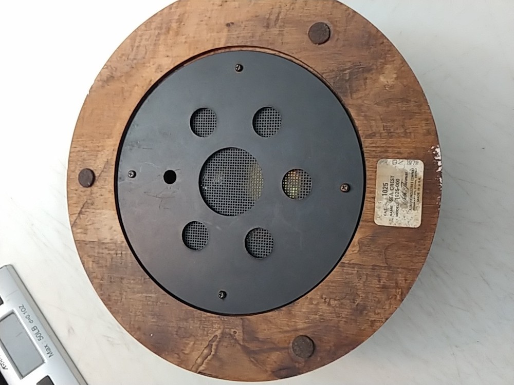 SETH THOMAS SEA CREST SHIP'S BELL CLOCK