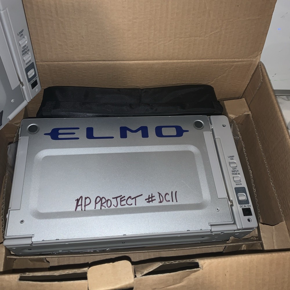 ELMO Bundle 3 Visual Presenter HV-110XG Image Document Viewer TT-02RX Equipment