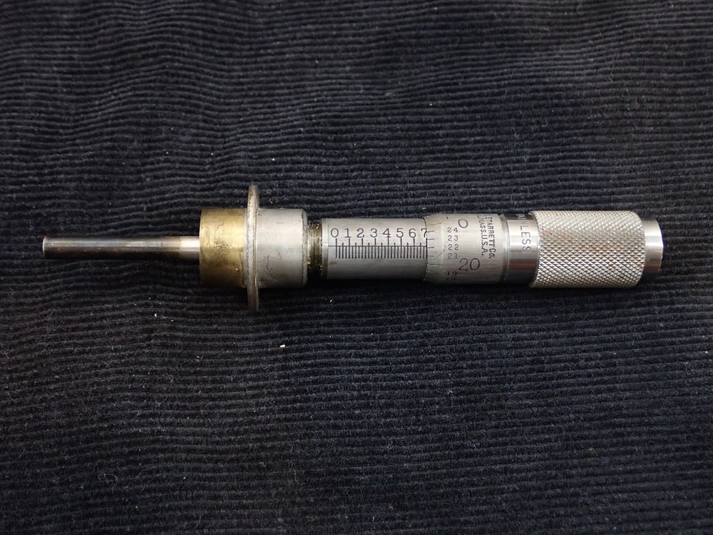 starrett micrometer head 0-1"
