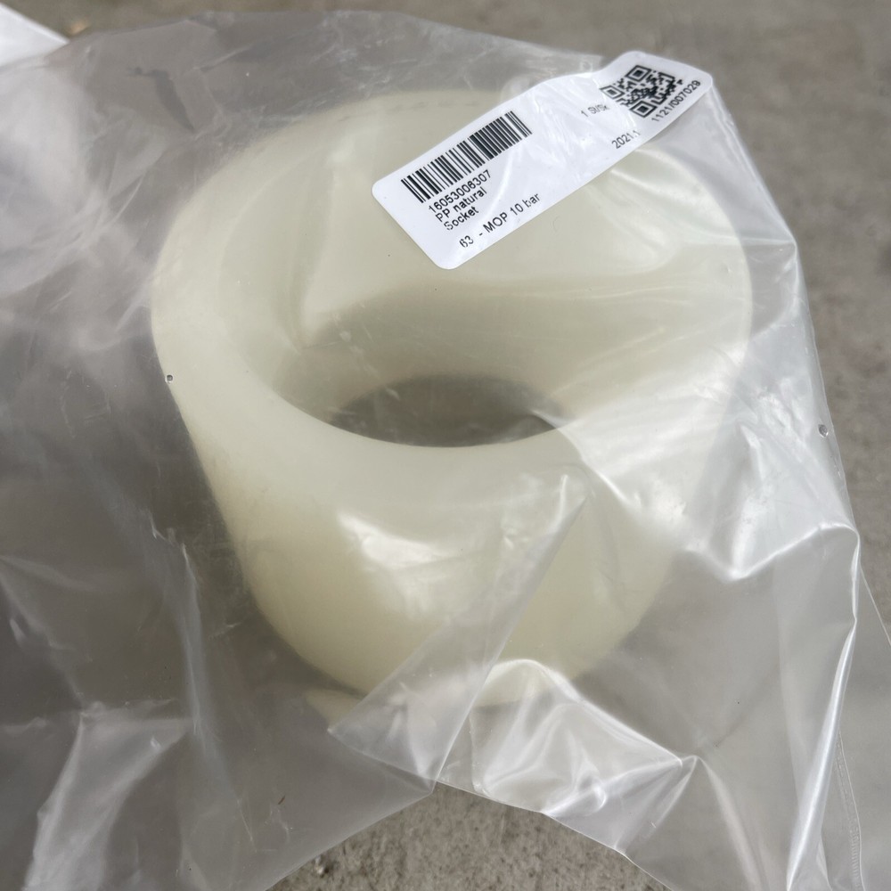 2 PPN SOCKET COUPLING 63MM POLYPURE AGRU
