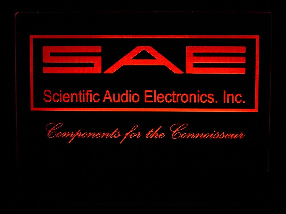 SAE ETCHED ACRYLIC LED SIGN