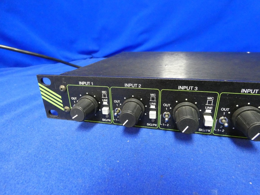 Studio Technologies Model 742A Audio Mixer (works-read ad)