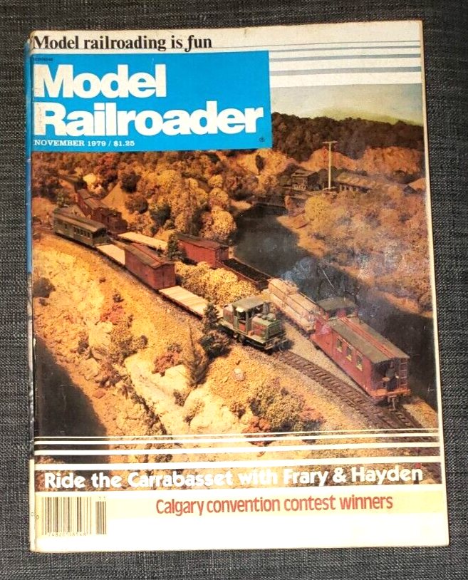3 MODEL RAILROADER Magazines Oct, Nov, Dec 1979 Command Control System