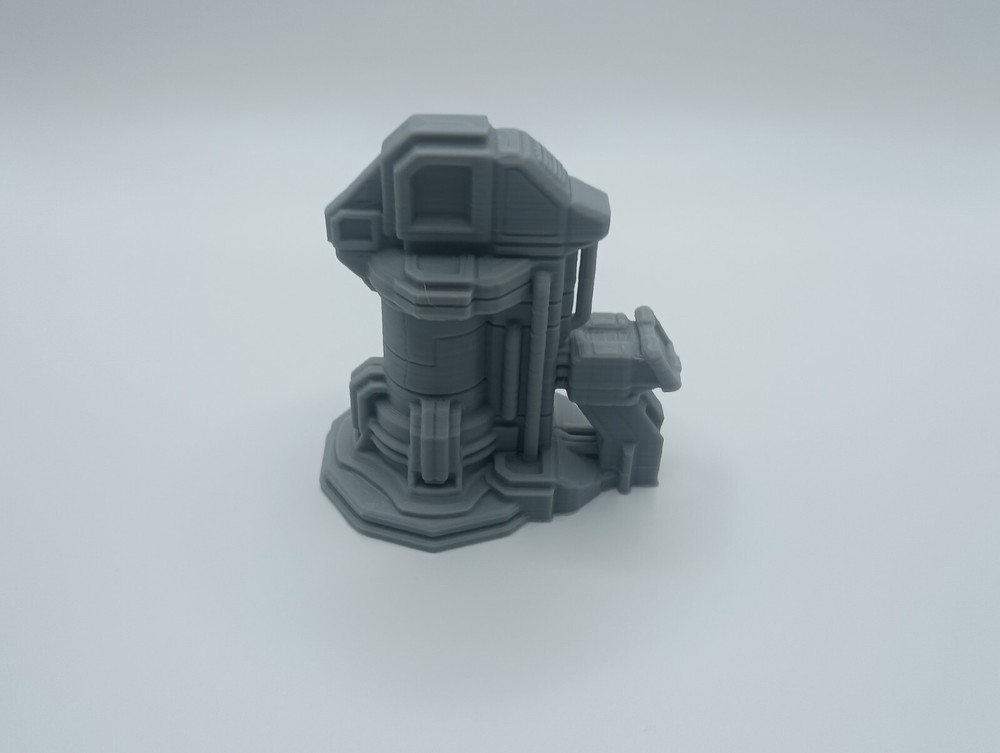 3D Printed Dark Realms Sci-Fi Generator (28mm-32mm Scale)
