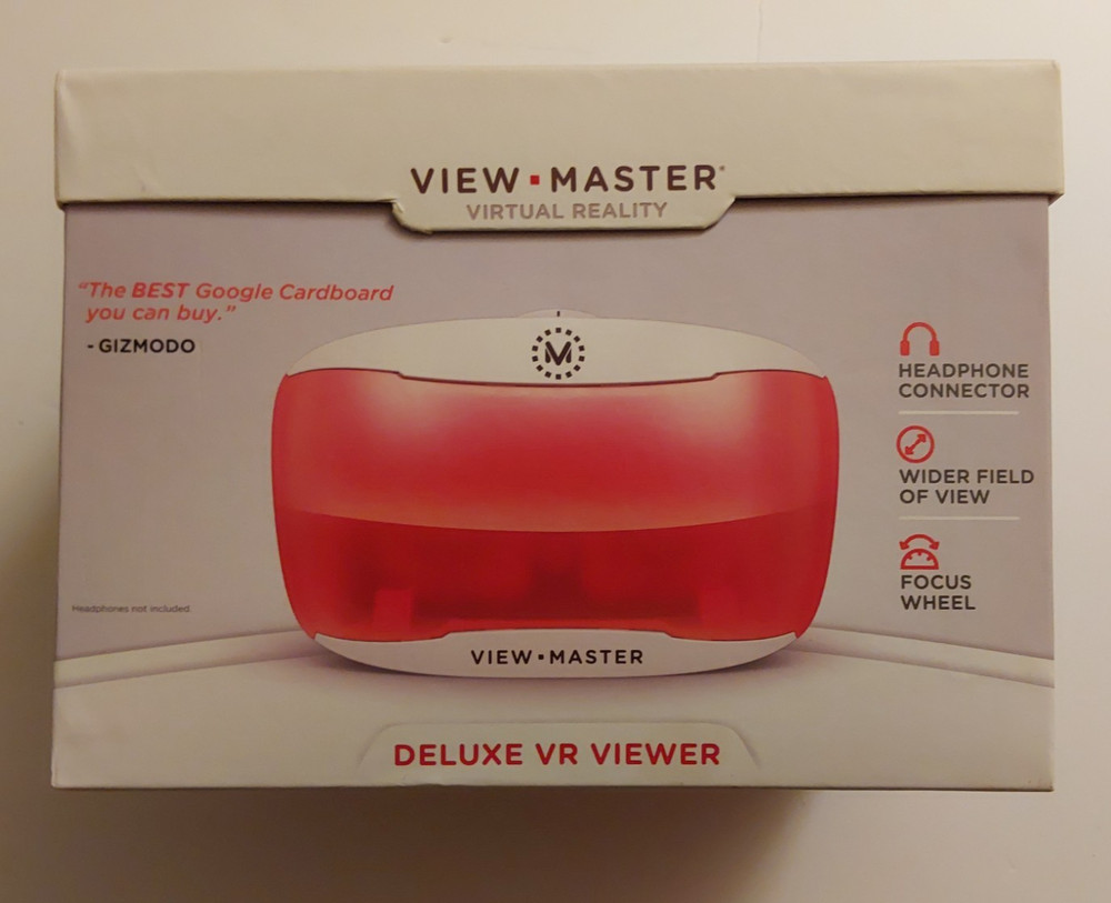View Master Deluxe Virtual Reality VR Viewer Model DTH61 Start up kit