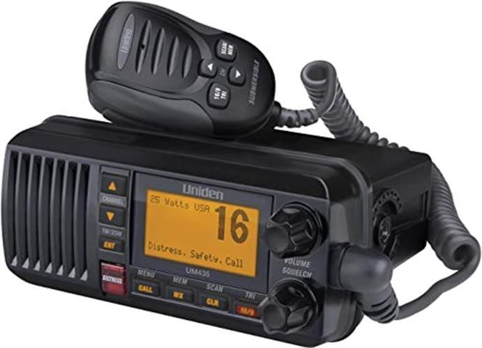 Uniden UM435BK Advanced Fixed Mount VHF Marine  Assorted Patterns , Colors