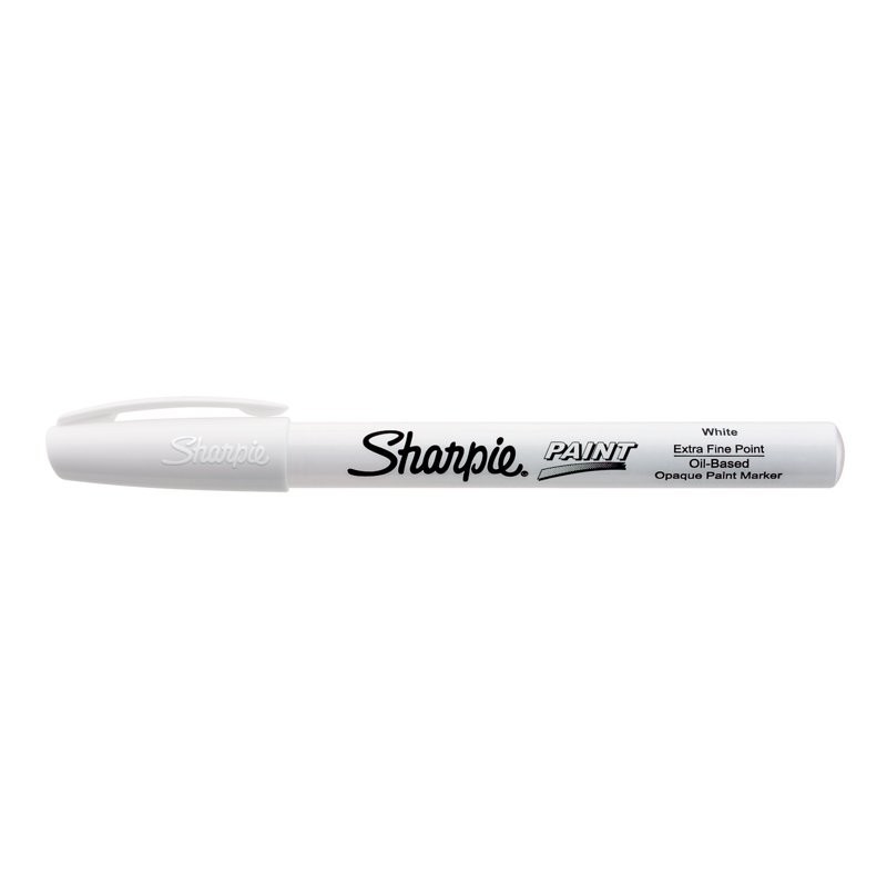 Sharpie Oil-Based Paint Marker, Extra Fine Point, White, 1 Count