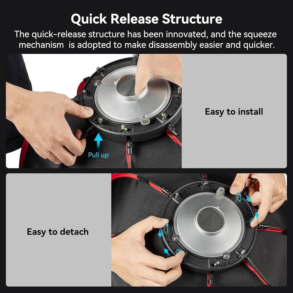 SmallRig RA-D60 Mini Parabolic Softbox (23.6") 4682