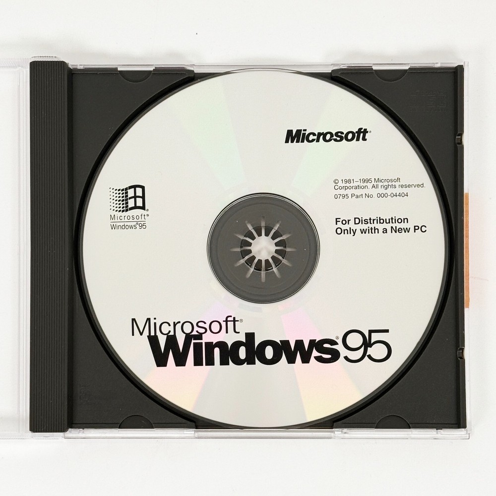 Microsoft Windows 95 + Starts Here How & Why Updated Edition CD-ROMs