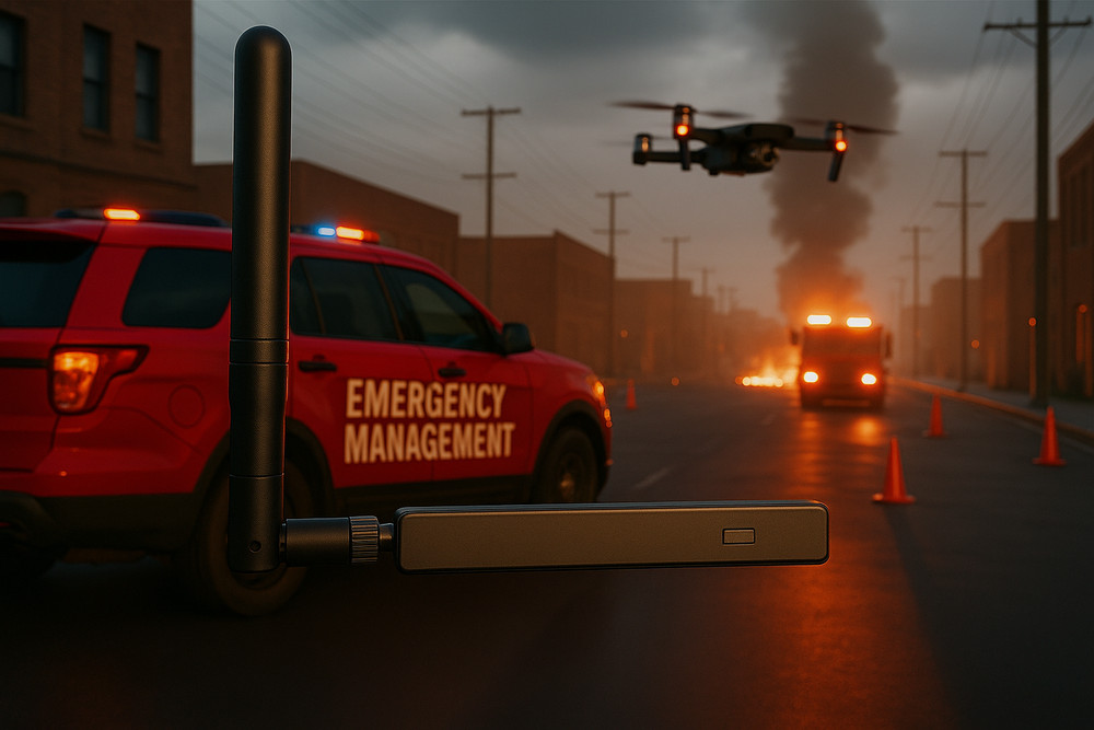 Drone and Pilot Detection Device –Handheld Remote ID Receiver for iOS & Android