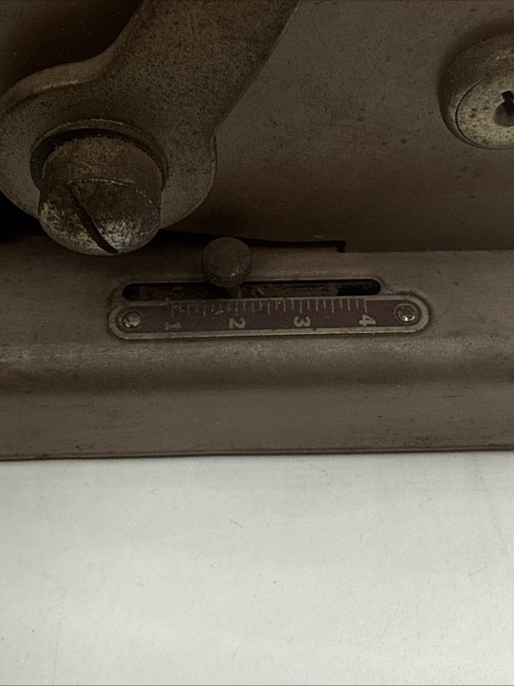 Vintage Paymaster Check Writing Machine Model S-550 Working Condition No Key