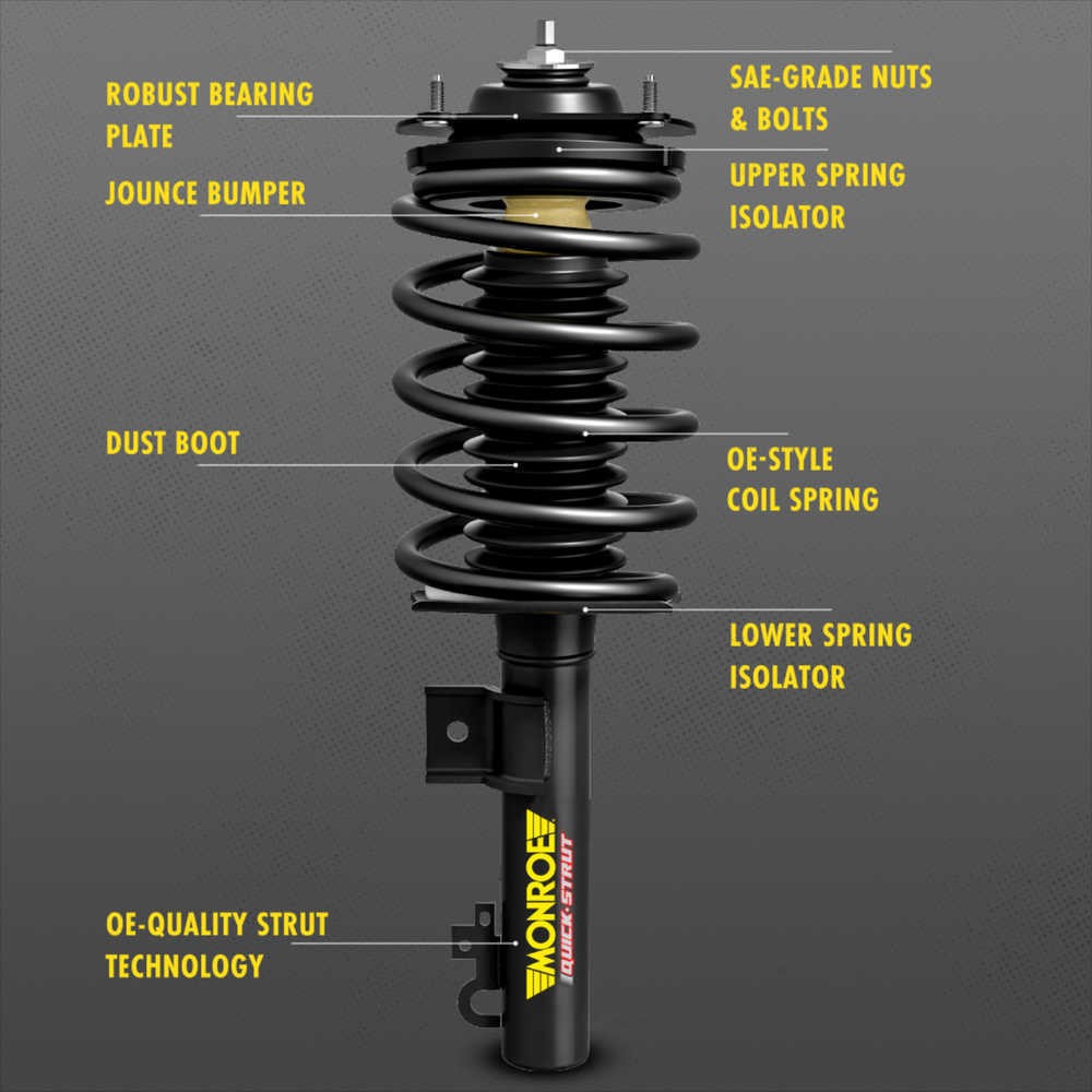 Frt Quick Strut Assy Monroe 271137L