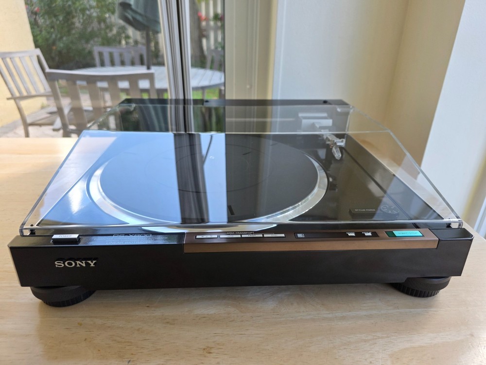 Sony PS-X800 Linear Biotracer Turntable - Nice!
