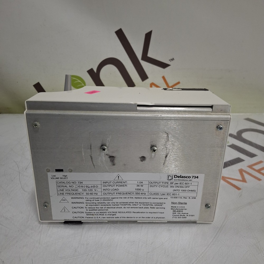 MD Holdings Delasco 734 Electrosurgical Unit